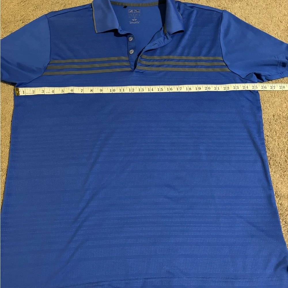 Adidas Royal Blue Performance Polo Mens Size XL